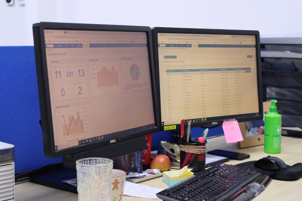 Commusoft desktop view