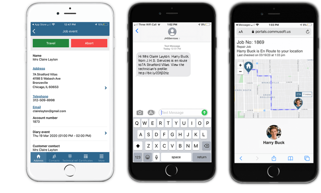 Engineer profile in real-time vehicle tracking feature