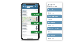 Tracking engineer job metrics on mobile app